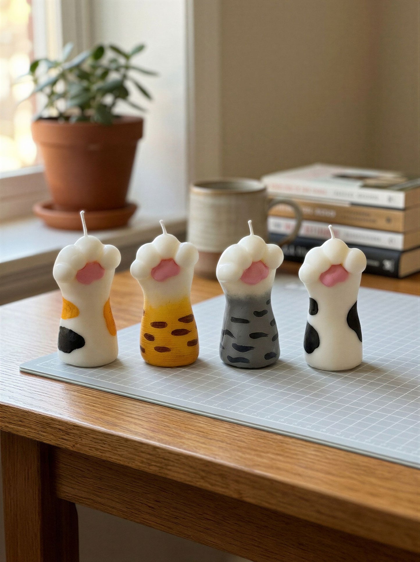Orange Paw Candle 100g/3.53oz · Lazy Weekend — Handmade Calming Candle