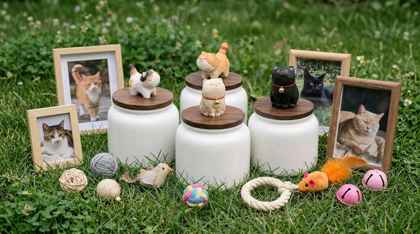 Cat Memorial Urns