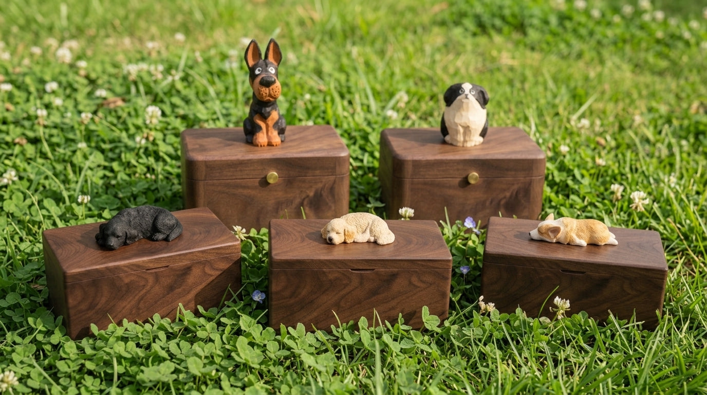 Dog Memorial Urns
