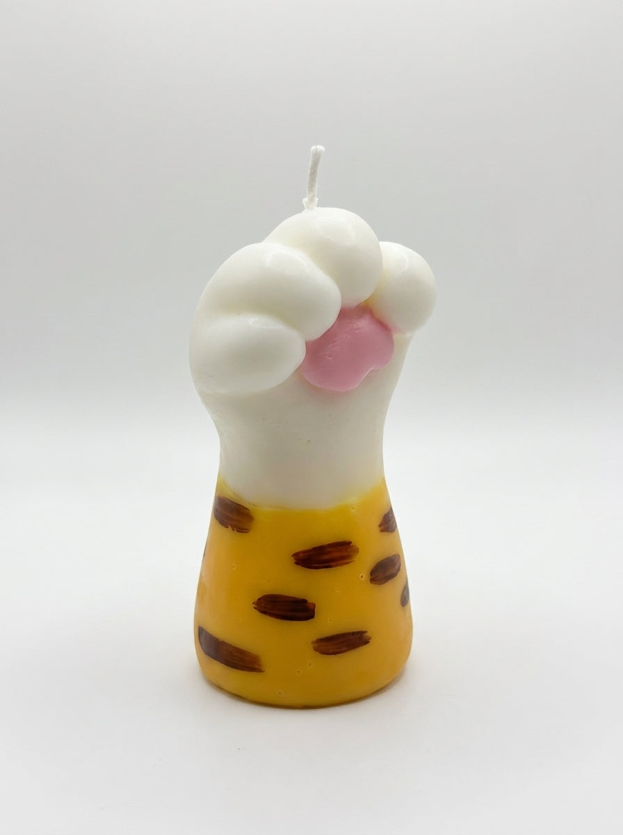 Orange Paw Candle 100g/3.53oz · Lazy Weekend — Handmade Calming Candle