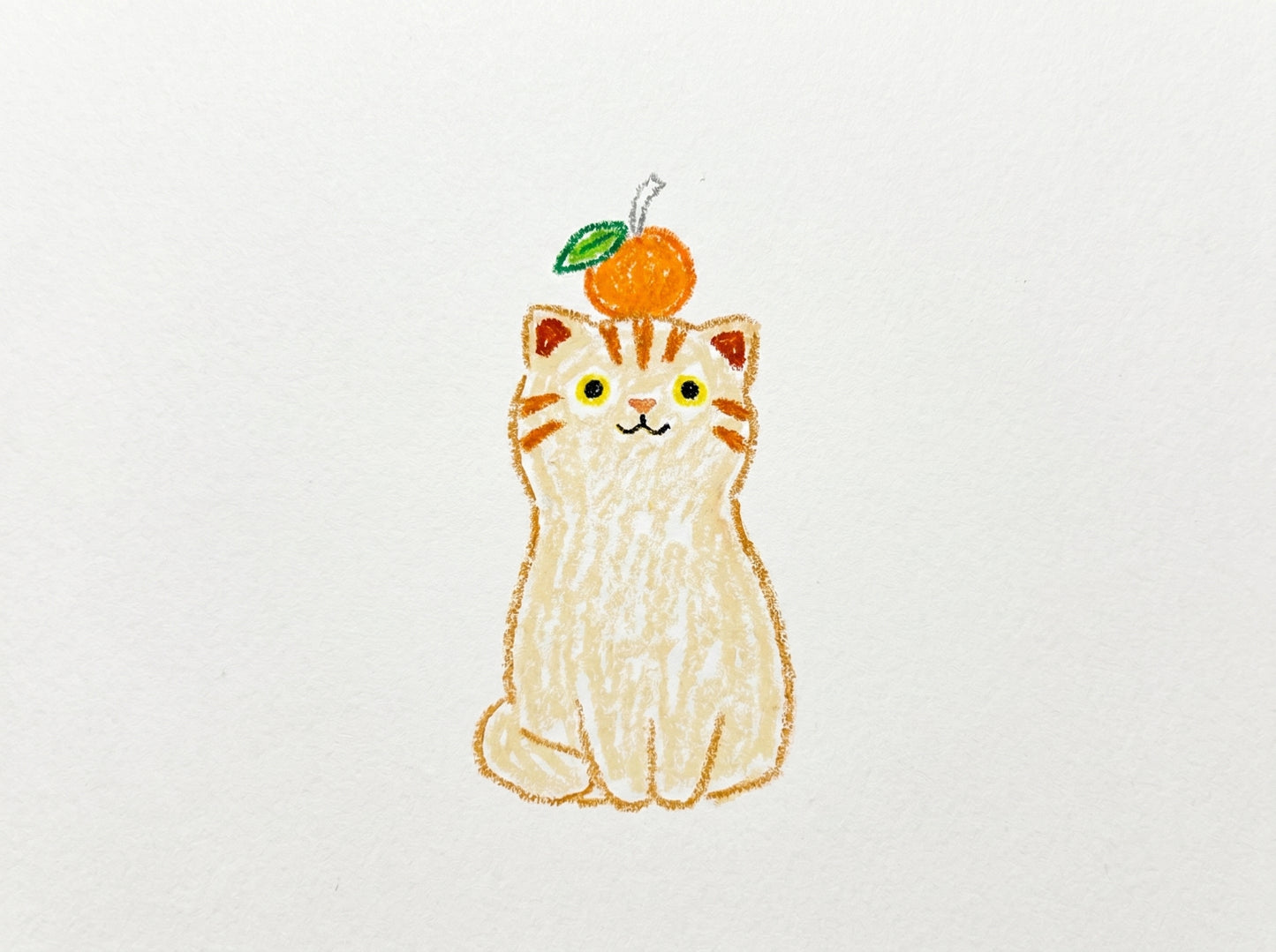 Cream Cat Candle 133g/4.7oz · White Tea — Handmade Calming Candle