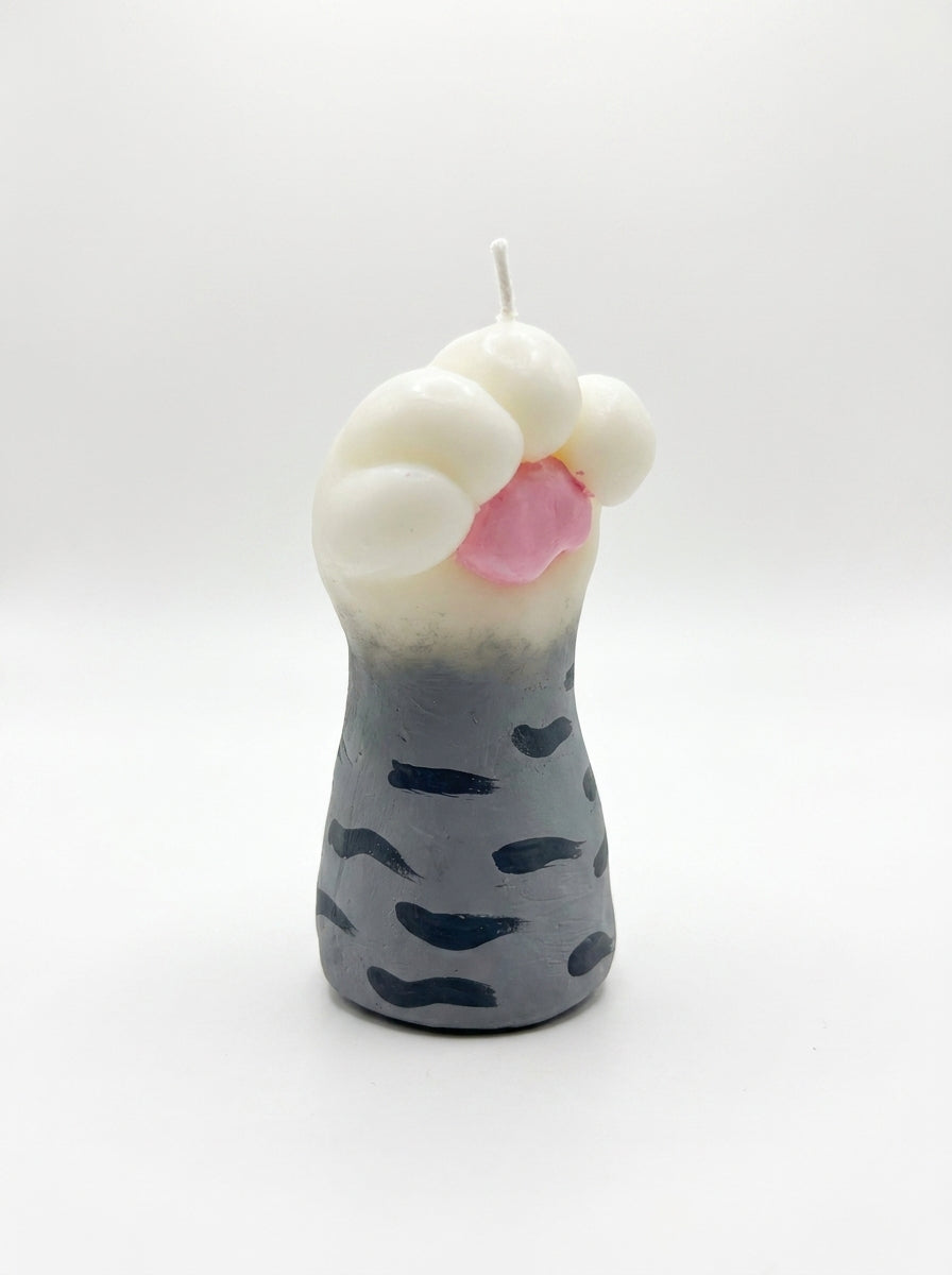 American Shorthair Paw Candle 100g/3.53oz · Beach Walk — Handmade Calming Candle