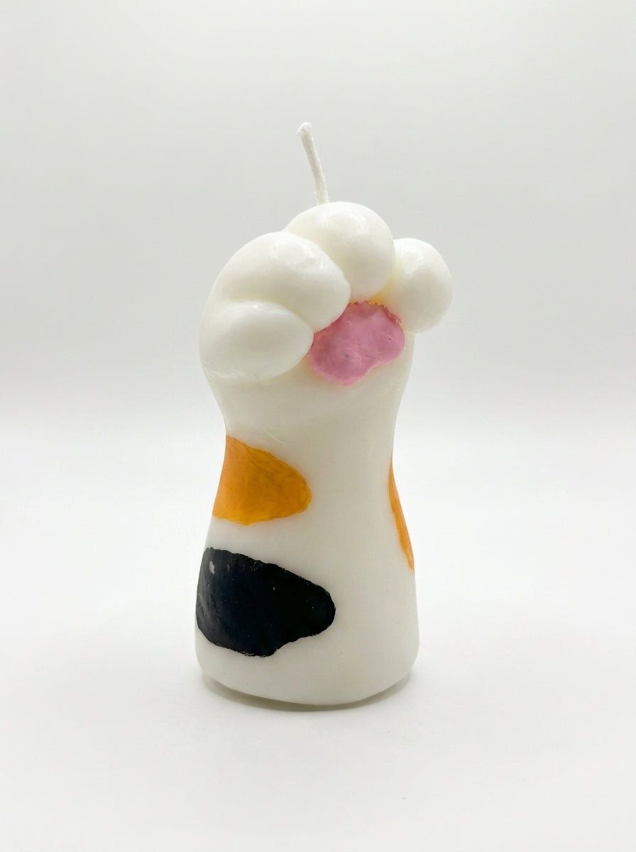 Calico Paw Candle 100g/3.53oz · Freesia — Handmade Calming Candle