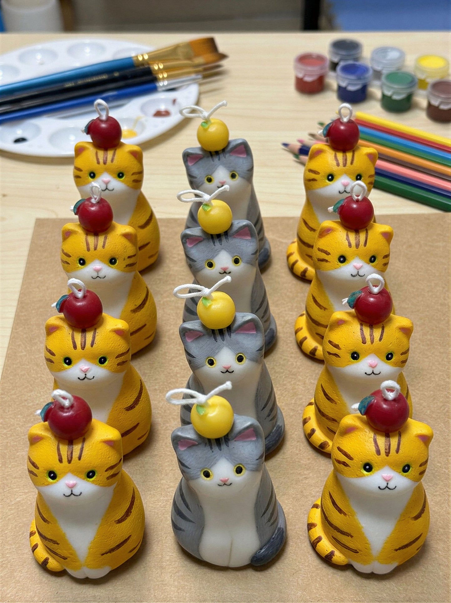 American Shorthair Cat Candle 95g/3.35oz · Silver Spring — Handmade Calming Candle