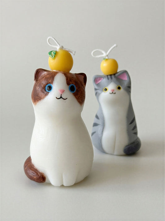 Ragdoll Cat Candle 133g/4.7oz · Cedar — Handmade Calming Candle