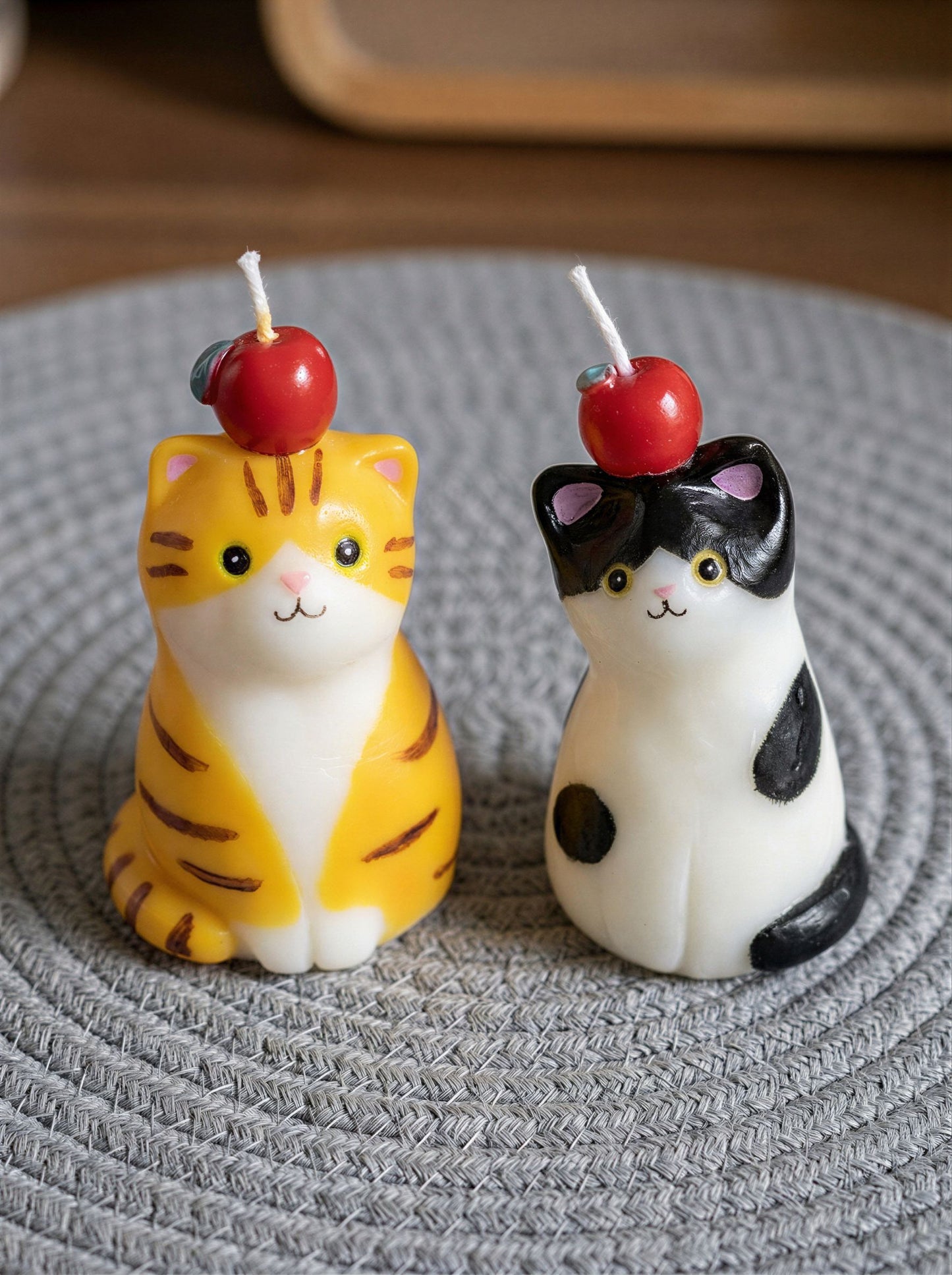 Orange Tabby Cat Candle 133g/4.7oz · Garden — Handmade Calming Candle