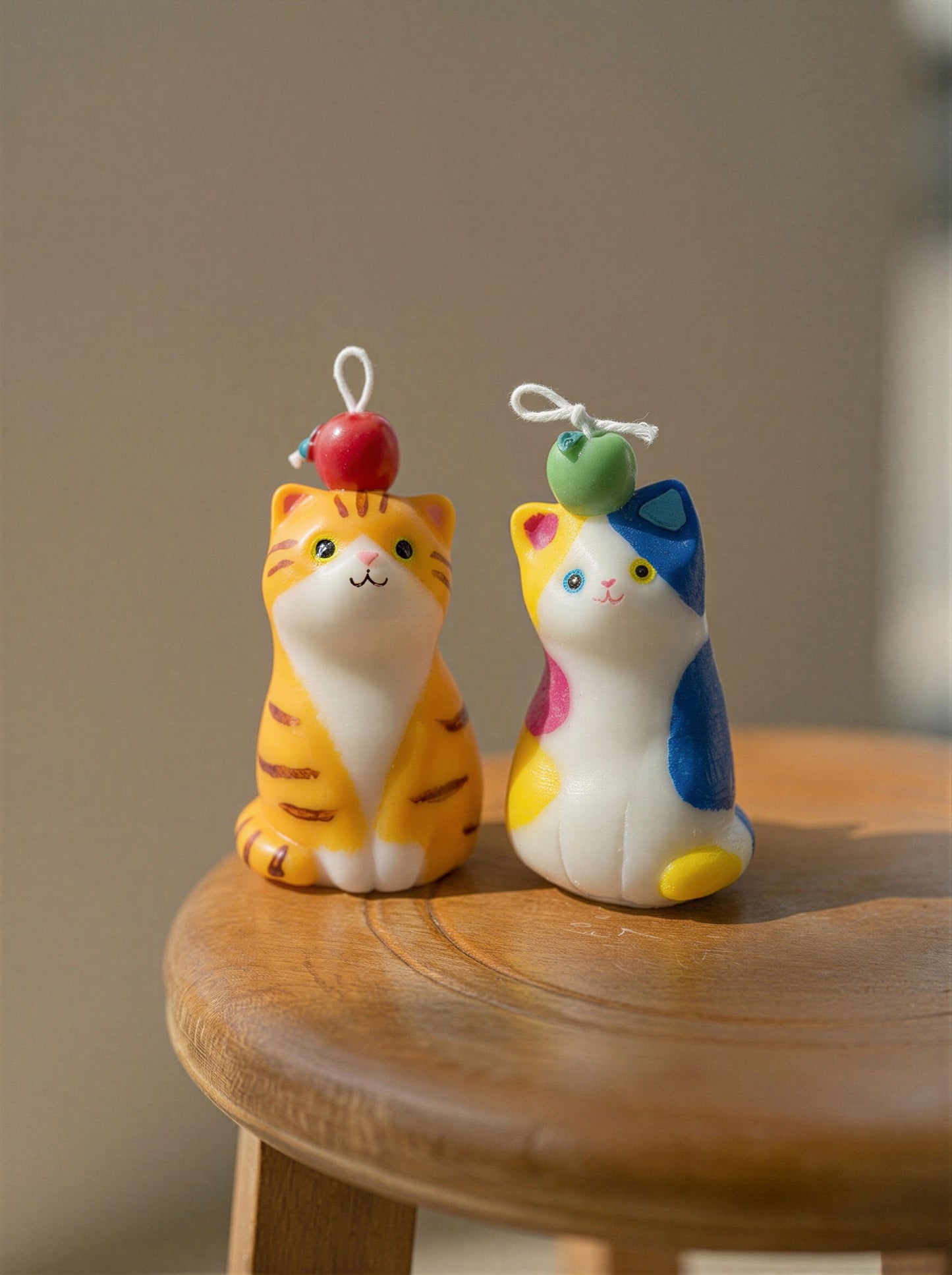 Orange Tabby Cat Candle 133g/4.7oz · Garden — Handmade Calming Candle