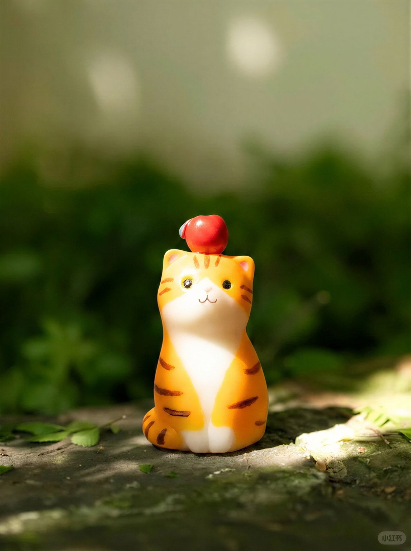 Orange Tabby Cat Candle 133g/4.7oz · Garden — Handmade Calming Candle